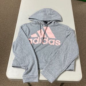 adidas women’s crop hoodie